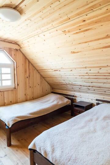 Фото номера Семейный номер с сауной Гостевой дом Bajāri - Sauna (Banya) г. Свенте 2