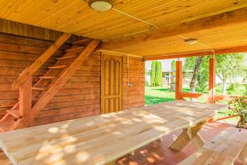 Фото номера Семейный номер с сауной Гостевой дом Bajāri - Sauna (Banya) г. Свенте 10